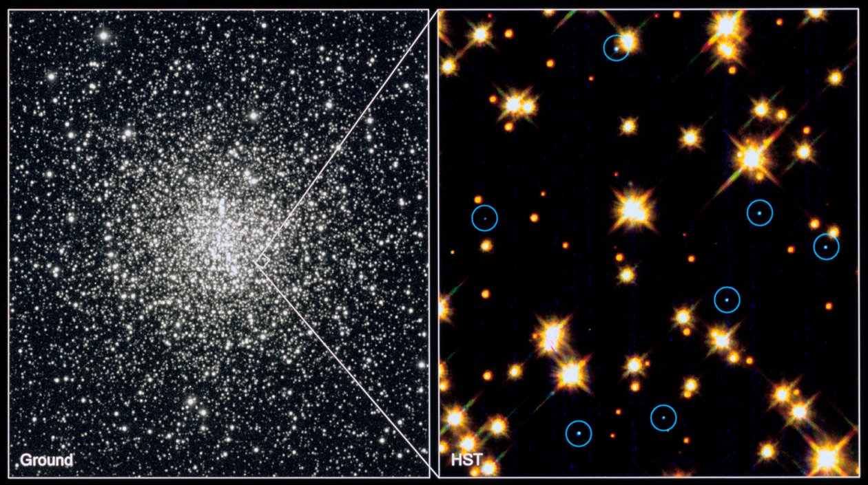 球状星团M4H Bond STSCI中的白矮星 作者 不明