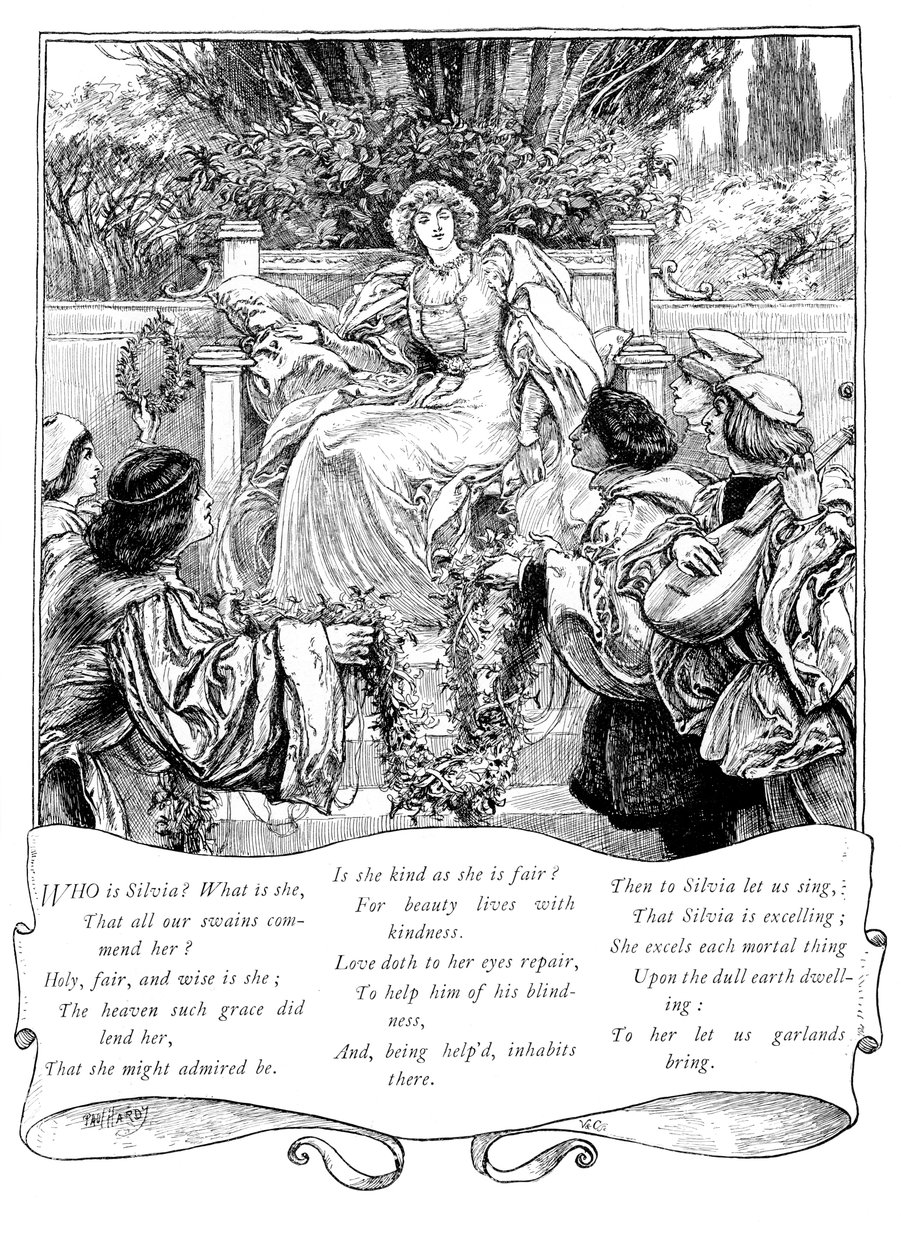 谁是西尔维亚（Silvia），1895年 作者 不明