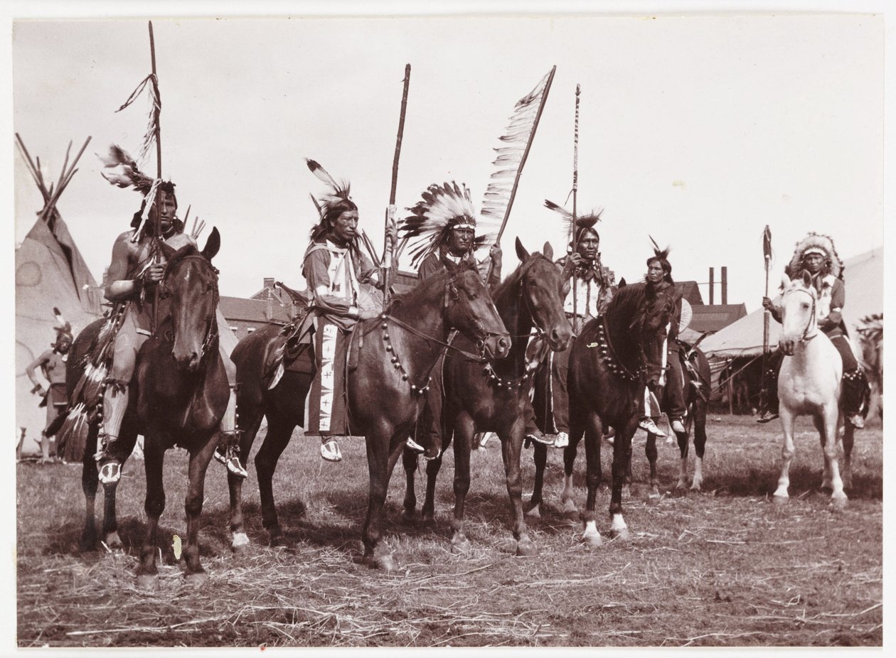 Pertunjukan Wild West, sekitar tahun 1905 作者 不明