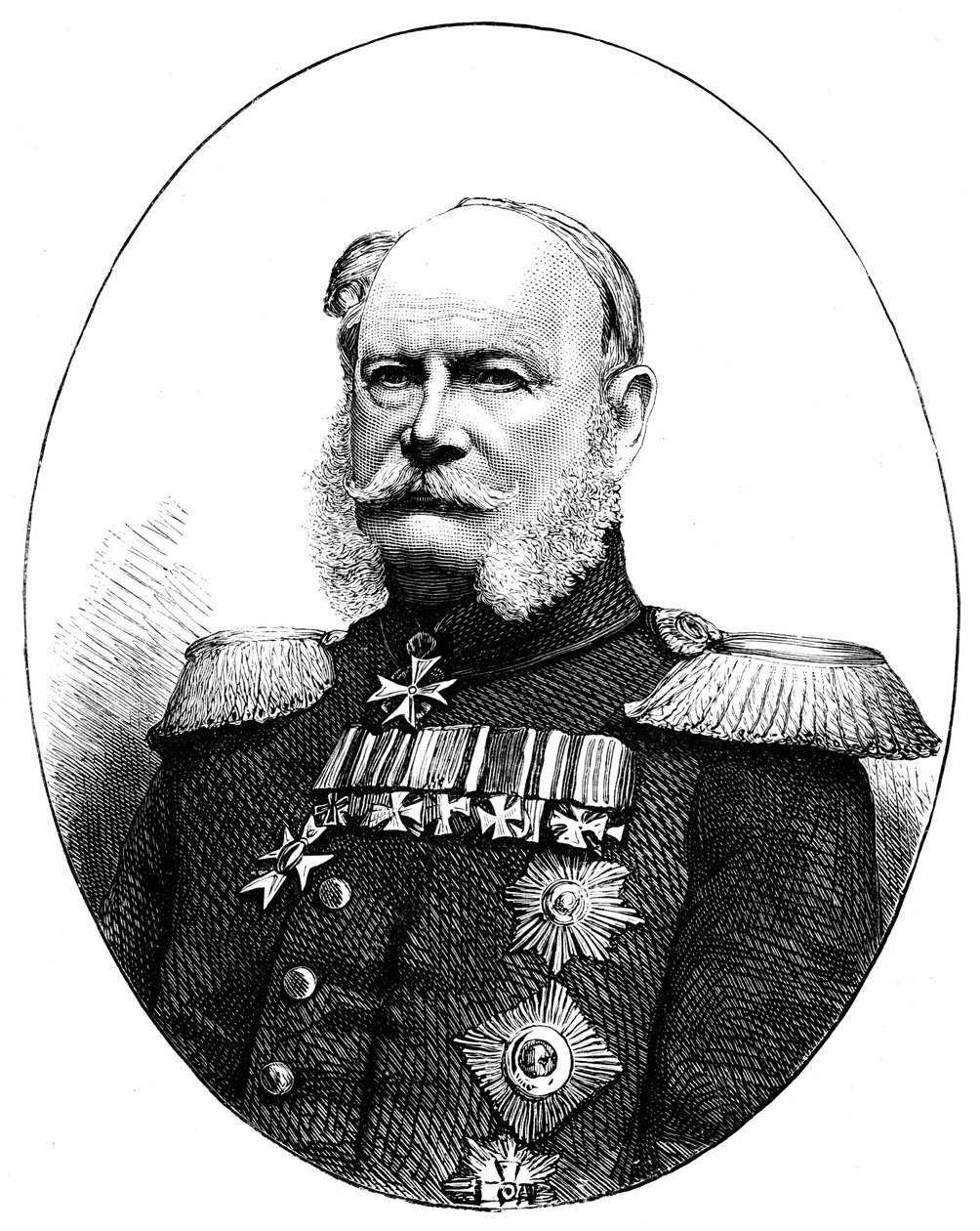 威廉一世1797-1888年，普鲁士国王和德国皇帝 作者 不明