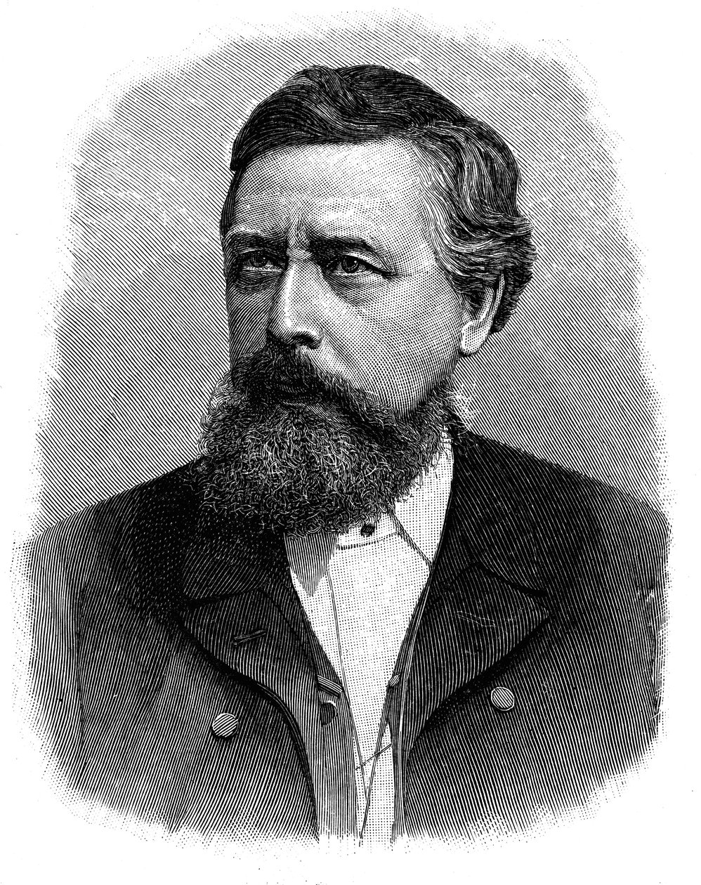 威廉·里伯克内希特（Wilhelm Liebknecht），19世纪德国社会民主党人 作者 不明