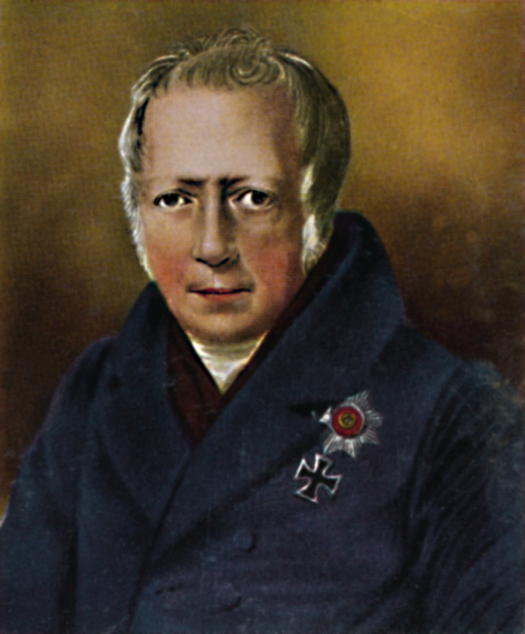 威廉·洪堡（Wilhelm von Humboldt）1767-1835。 -克鲁格（Br。Krüger）的绘画，1934年。 作者 不明