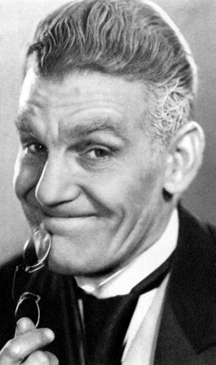 英国喜剧演员兼演员威尔·海伊（Will Hay），1934-1935年 作者 不明