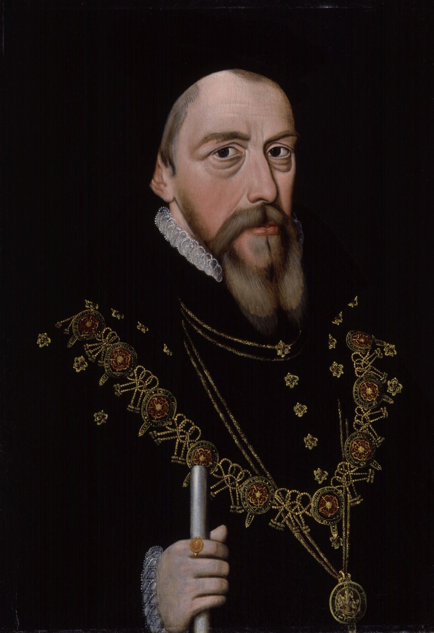 威廉·塞西尔（William Cecil），第一任伯格利男爵（1521-1598），1572年后 作者 不明