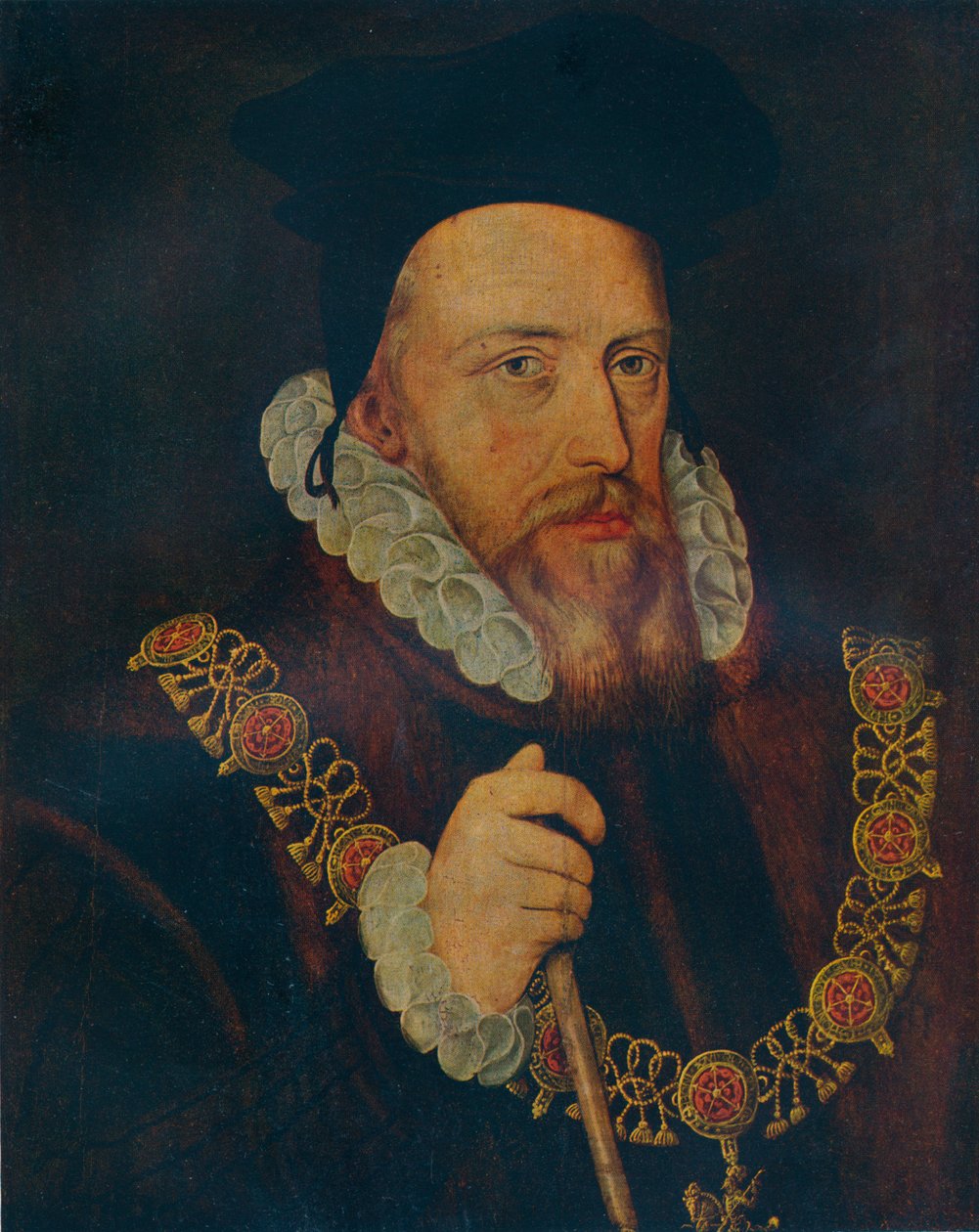 威廉·塞西尔（William Cecil），伯格利勋爵（Lord Burghley），十六世纪 作者 不明