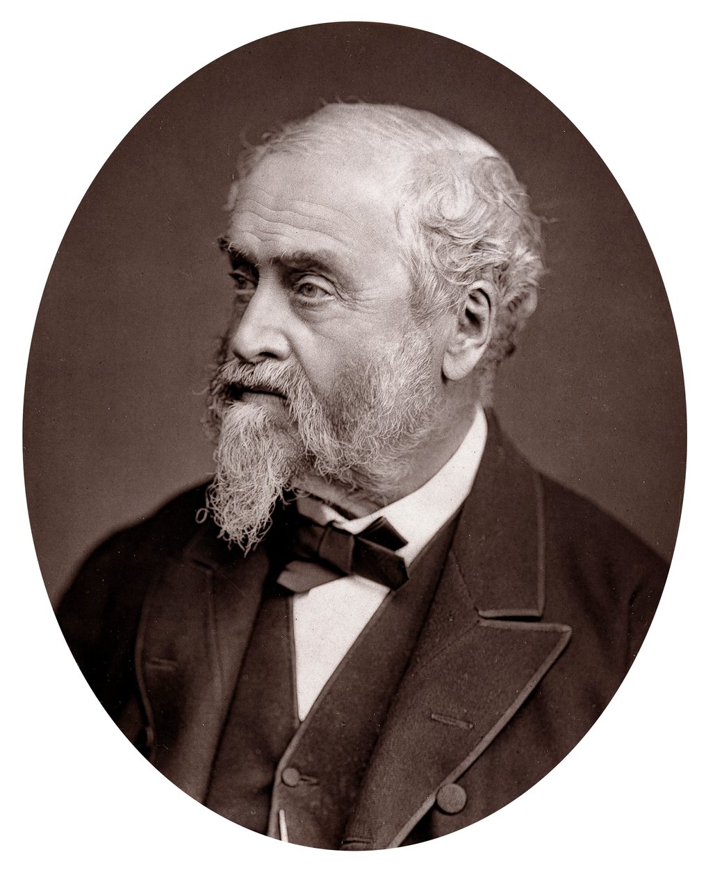 威廉·哈里森·安斯沃斯（William Harrison Ainsworth）1805-1882年，英国历史小说家，1881年 作者 不明