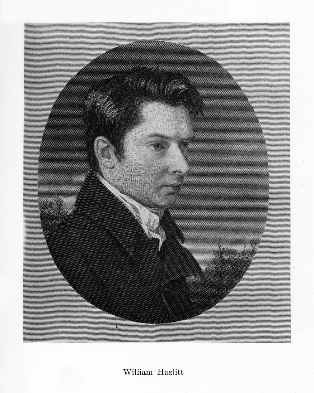 威廉·哈兹利特（William Hazlitt），英国作家，十九世纪 作者 不明