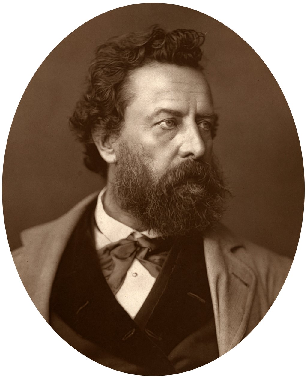 历史学家和旅行者William Hepworth Dixon，1881年 作者 不明