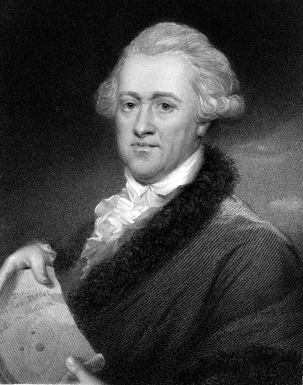 威廉·赫歇尔1738-1822，出生于德国的英国天文学家 作者 不明