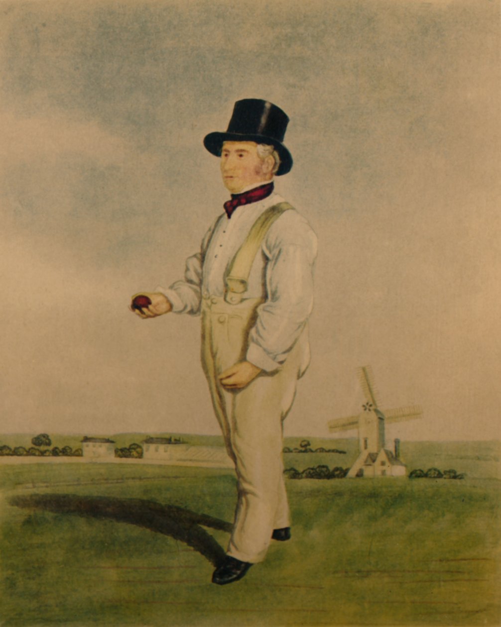 威廉·莉莉·怀特（William Lillywhite），约1850年。 作者 不明