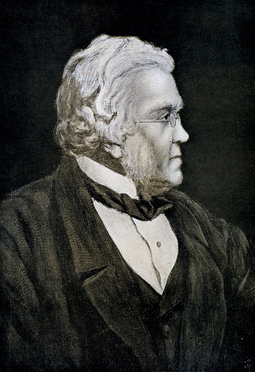 威廉·麦克皮斯·沙克雷（William Makepeace Thackeray），19世纪的英国小说家，1911年 作者 不明