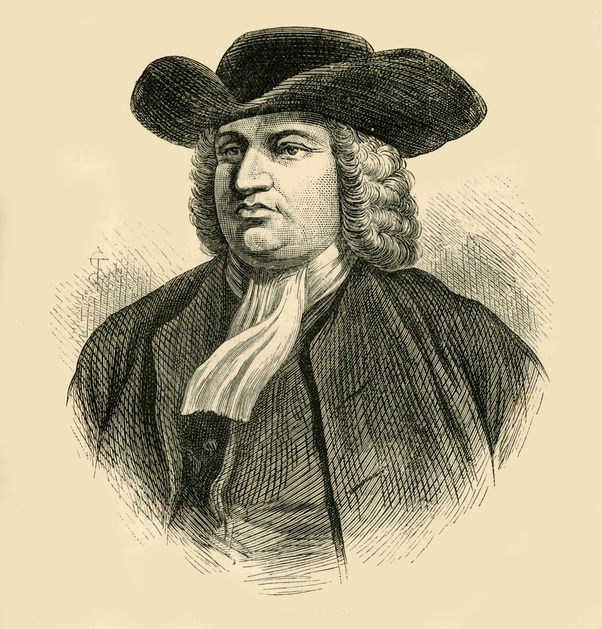 威廉·佩恩（William Penn），c1680-1690，1890年。 作者 不明
