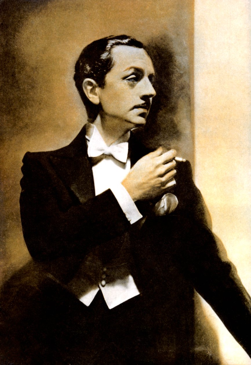 美国演员威廉·鲍威尔（William Powell），1934-1935年 作者 不明