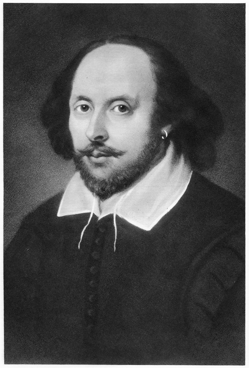 威廉·莎士比亚（William Shakespeare），英国剧作家，19世纪 作者 不明