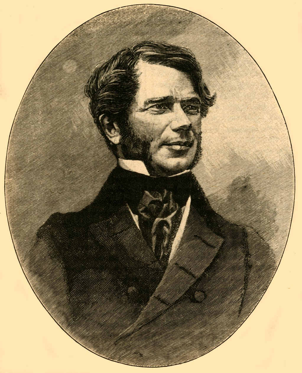 威廉·史密斯·奥布莱恩（William Smith OBrien），爱尔兰民族主义叛乱者和政治家，约于1848年至1890年。 作者 不明
