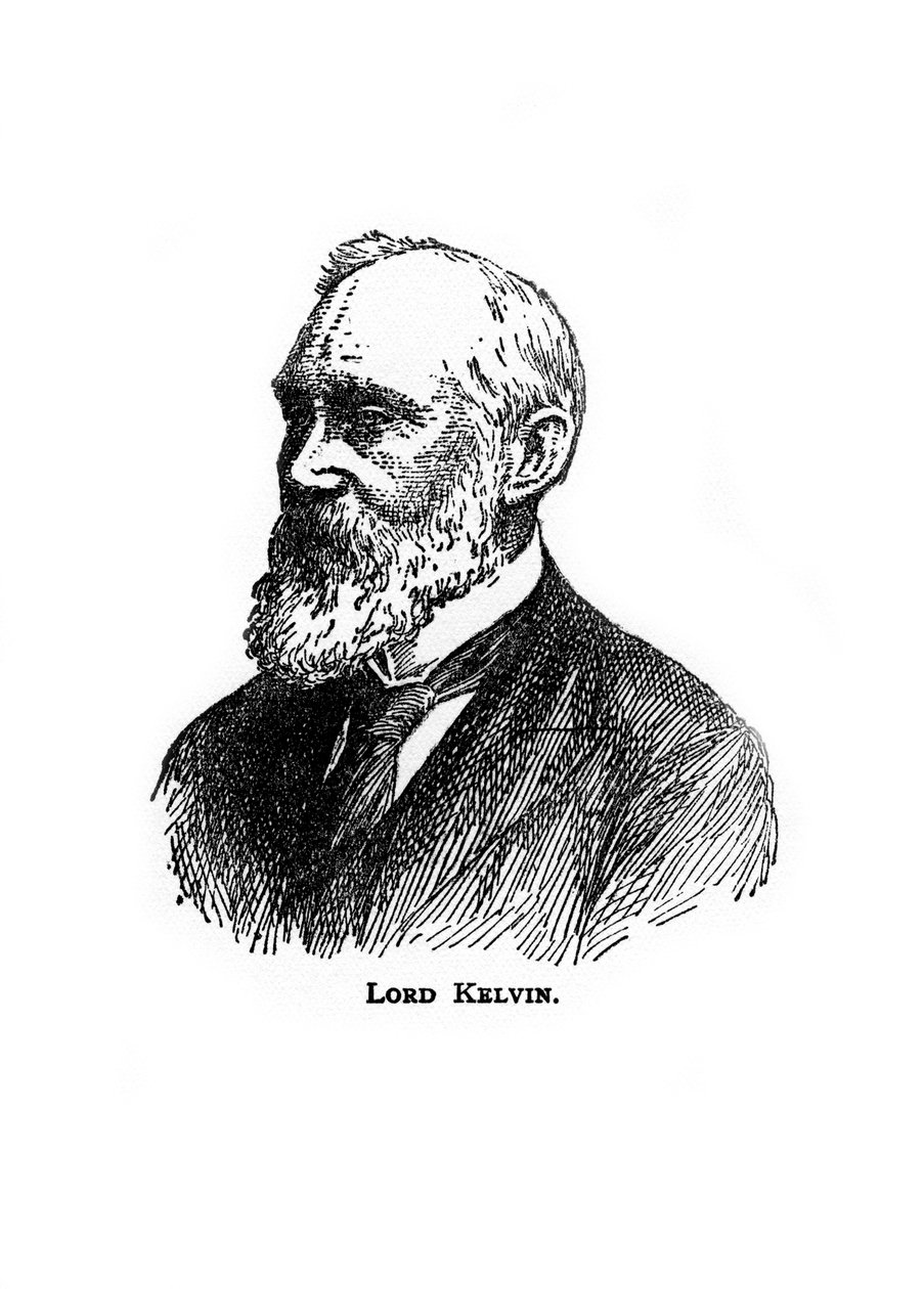 威廉·汤姆森（William Thomson），开尔文勋爵（Lord Kelvin），爱尔兰苏格兰数学家，物理学家和工程师，二十世纪 作者 不明