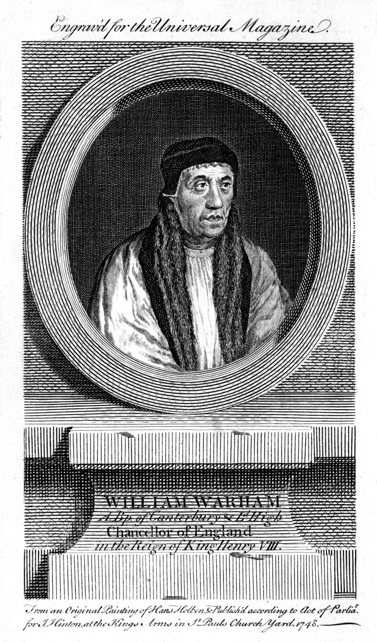 威廉·沃勒姆（William Warham），坎特伯雷大主教，1748年 作者 不明