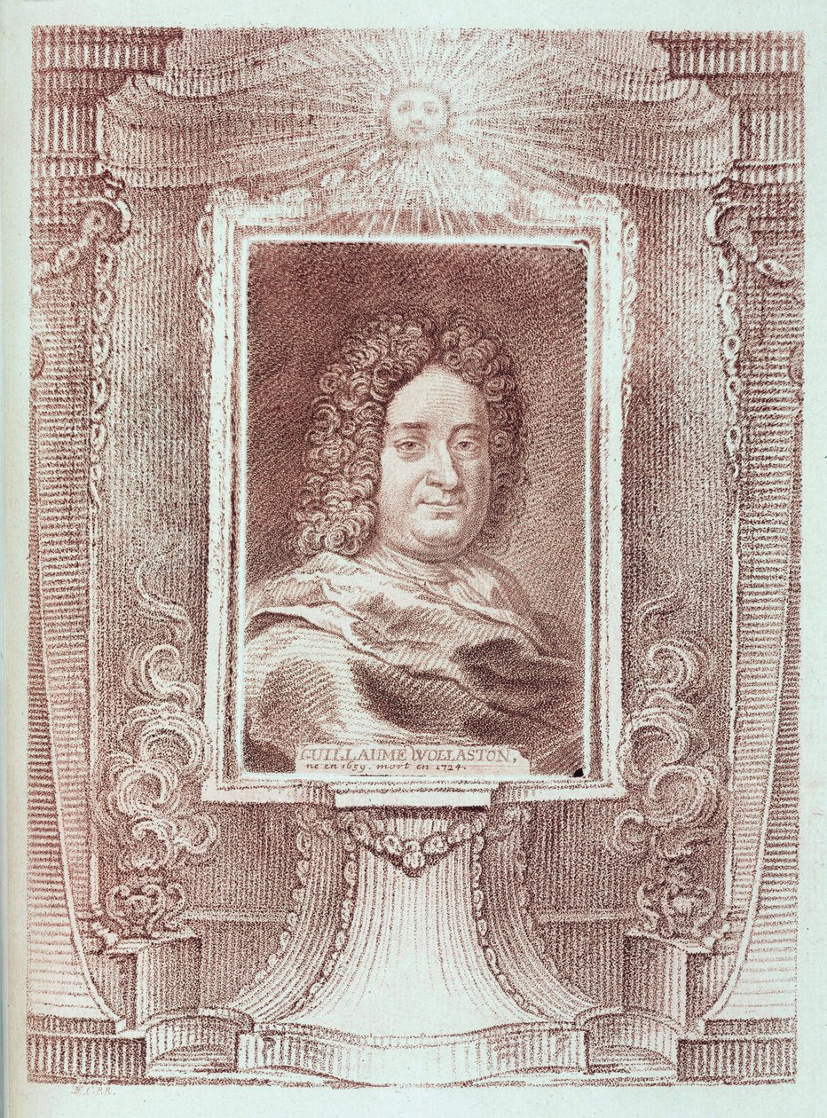 威廉·沃拉斯顿，英国哲学家，c 1700 作者 不明