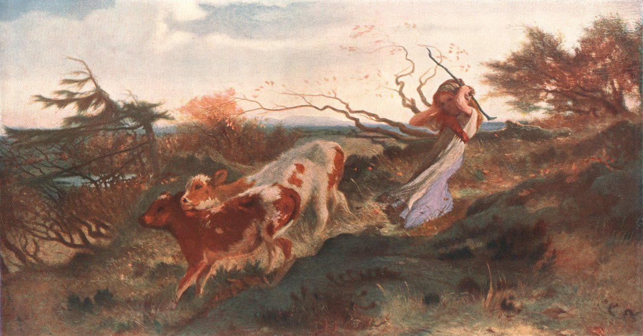 《风行者》，1863年，c1902。 作者 不明