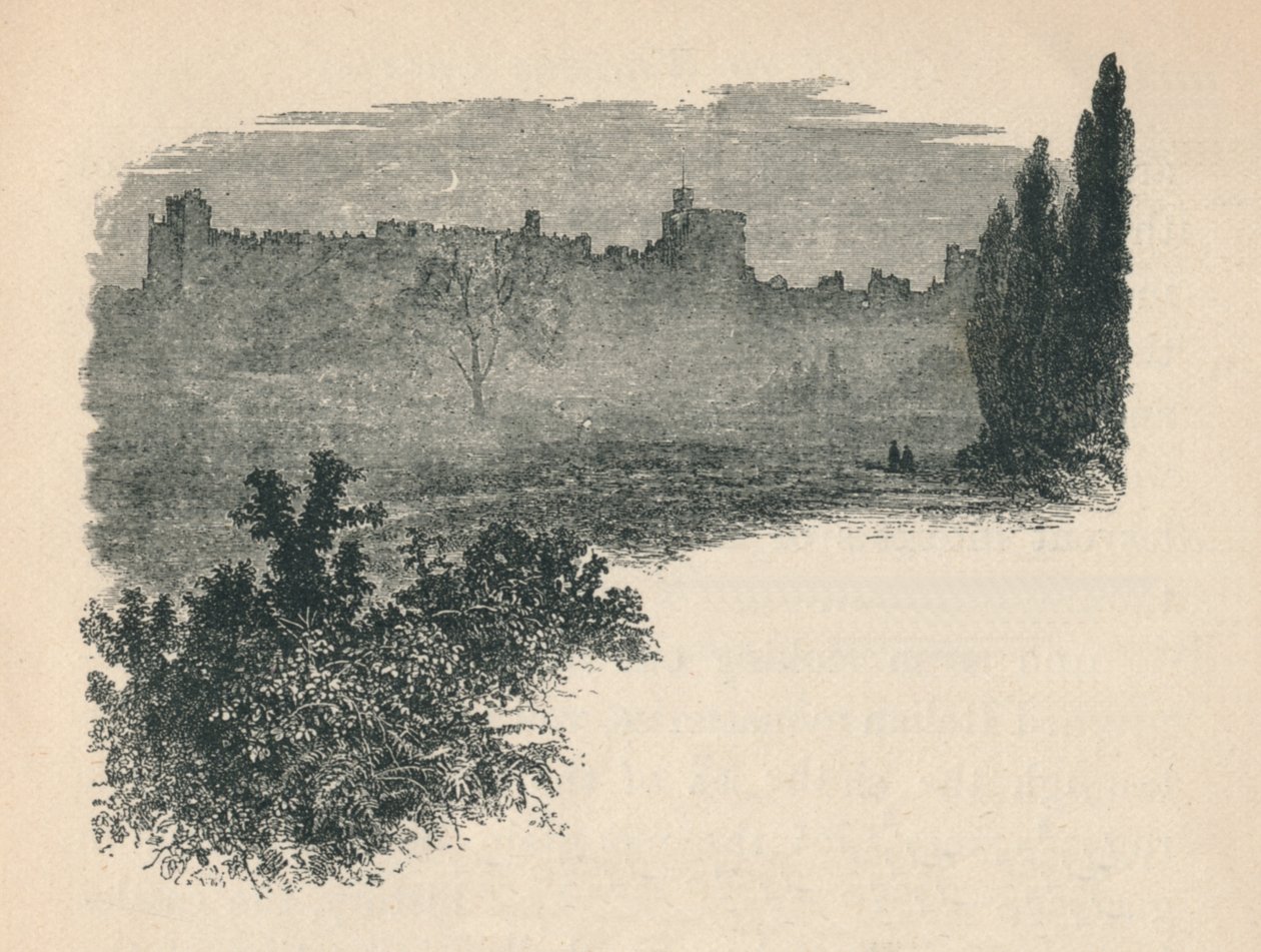 温莎城堡（Homes Park）的温莎城堡，1895年 作者 不明