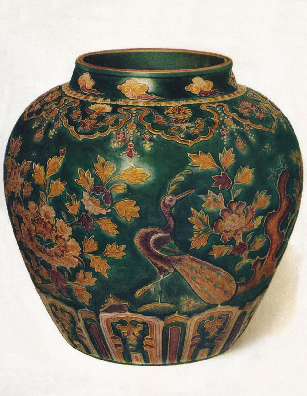 酒罐：明朝，c1500年，1936年 作者 不明