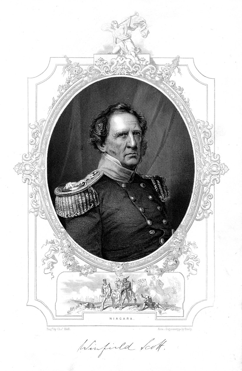 温菲尔德·斯科特（Winfield Scott），19世纪美国士兵 作者 不明