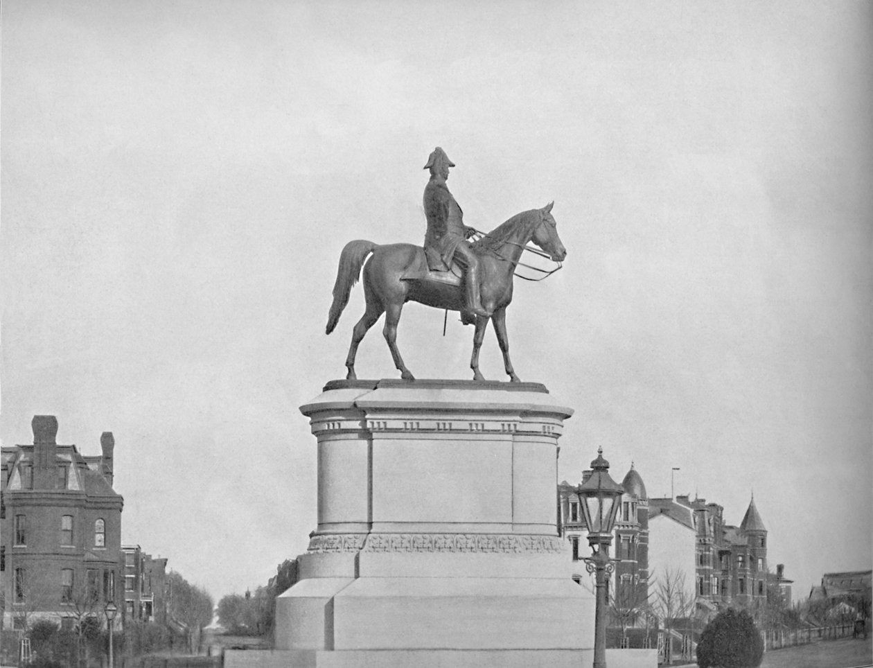 温菲尔德·斯科特雕像（Winfield Scott Statue），华盛顿特区，建于1897年。 作者 不明