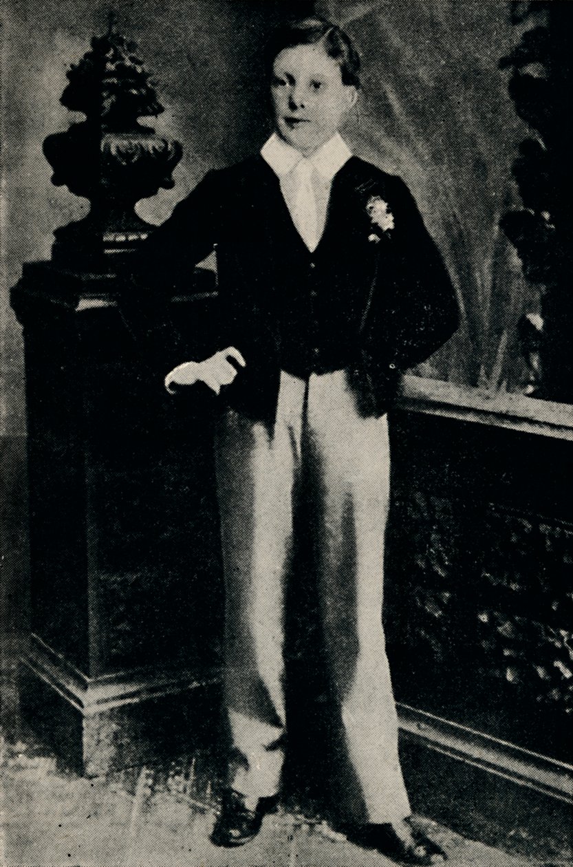 温斯顿·丘吉尔（Winston Churchill），1945年在哈罗（Harrow），1945年。 作者 不明