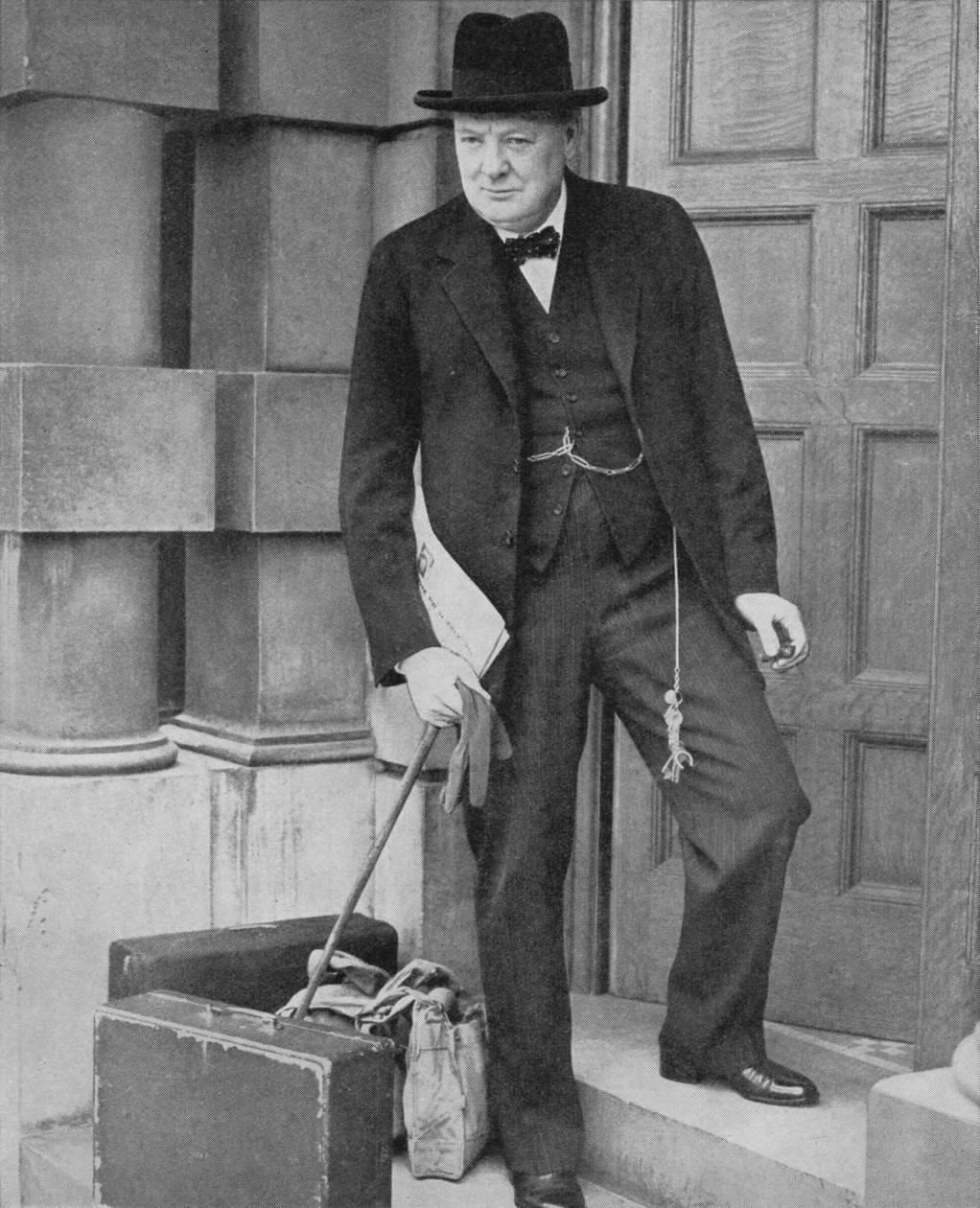温斯顿·丘吉尔（Winston Churchill），1939年，1940年，金钟 作者 不明
