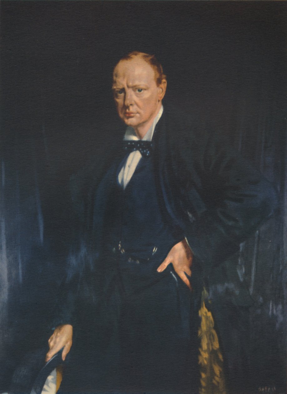 温斯顿·丘吉尔（Winston Churchill），c1916，1941年 作者 不明