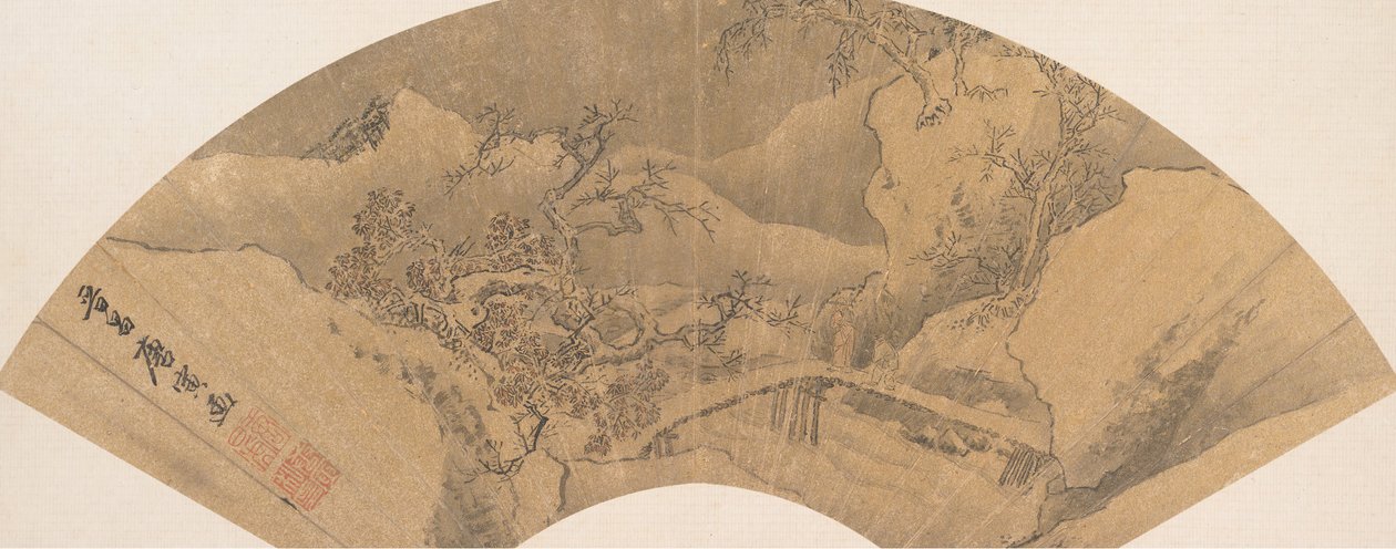 冬季景观。 作者 不明