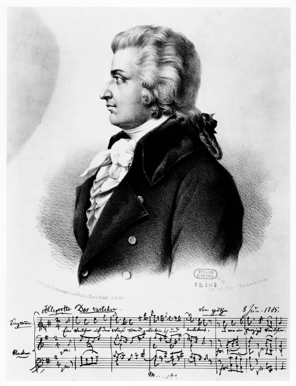 沃尔夫冈·阿马德迪斯·莫扎特（Wolfgang Amadeus Mozart）1756-1791，c1790 作者 不明
