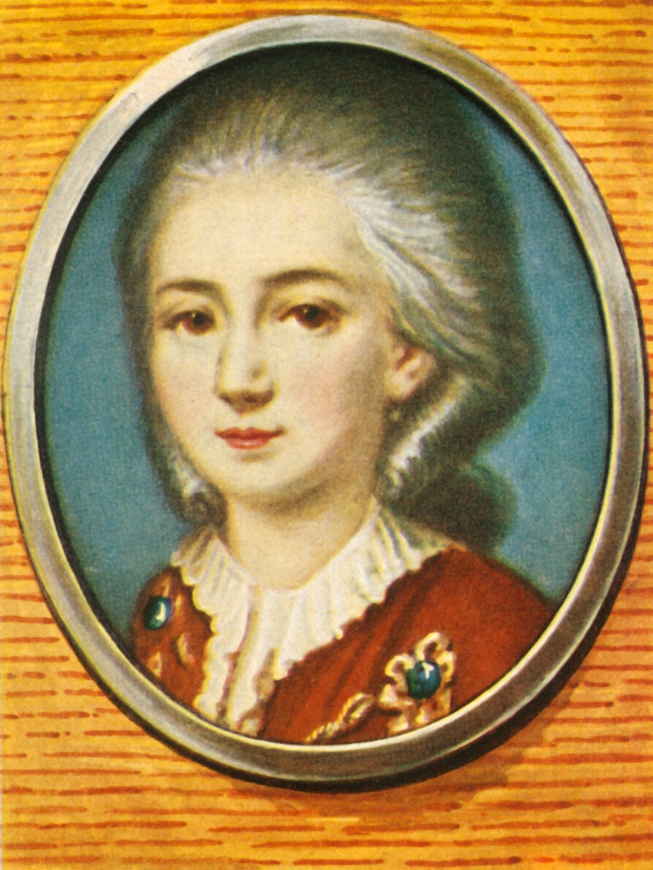 沃尔夫冈·阿玛迪斯·莫扎特（Wolfgang Amadeus Mozart），1933年。 作者 不明