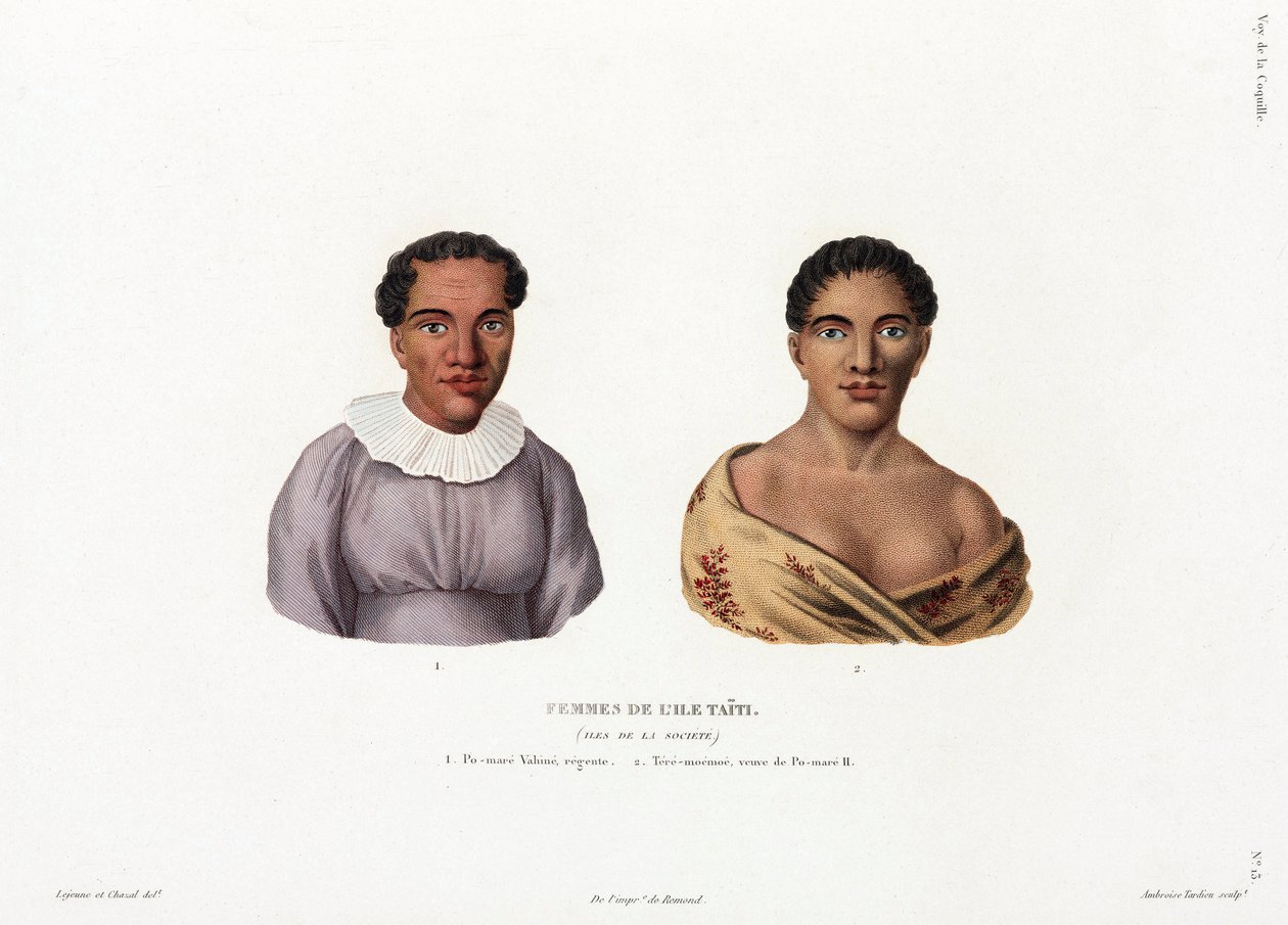 Women of Tahiti in the Society Islands 作者 不明