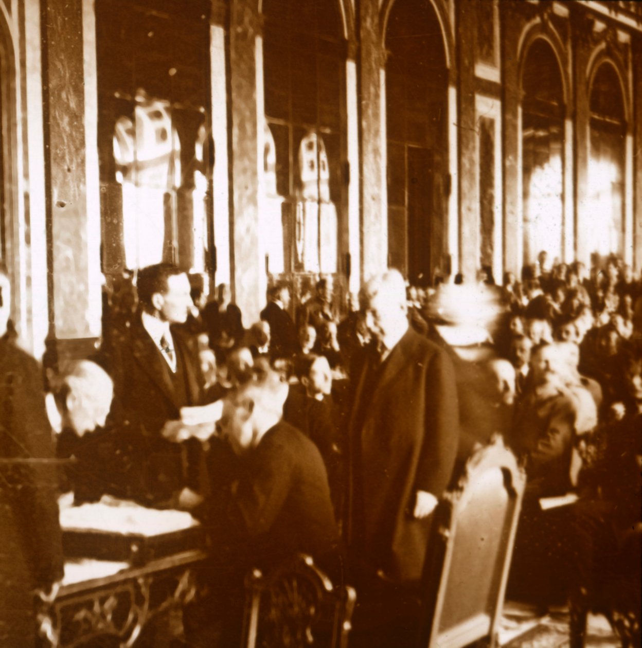 伍德罗·威尔逊（Woodrow Wilson），《凡尔赛条约》，法国，1919年 作者 不明