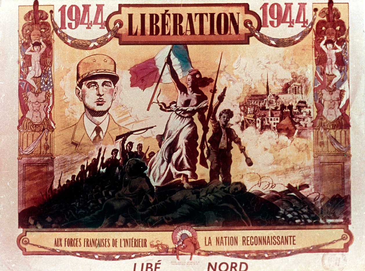 第二次世界大战：法国解放，1944年 作者 不明