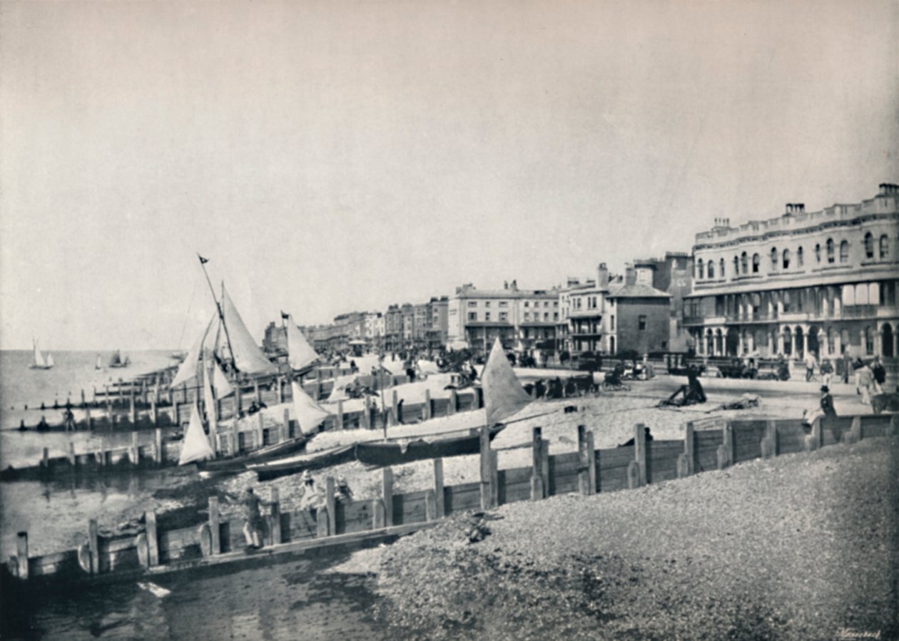 沃辛-前线全景，1895年 作者 不明