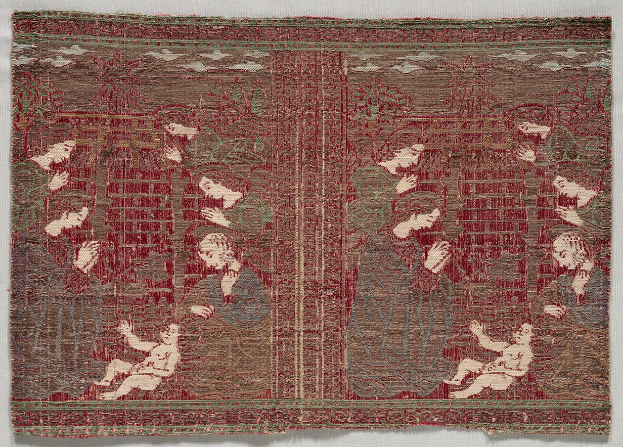 1500年代初期，用于心电参数的编织带。 作者 不明