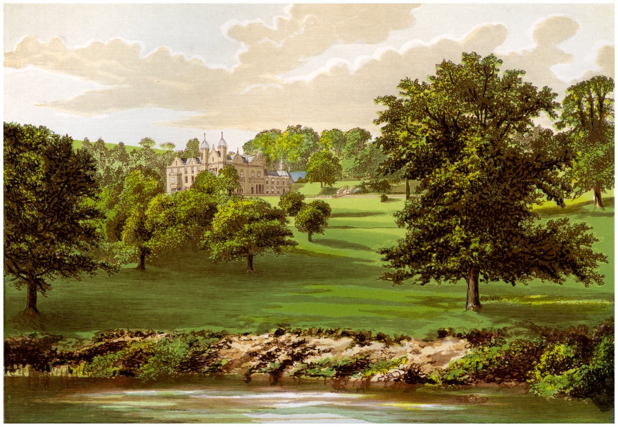 Wyaston Leys，赫里福德郡，Bannerman家族的住所，c1880 作者 不明