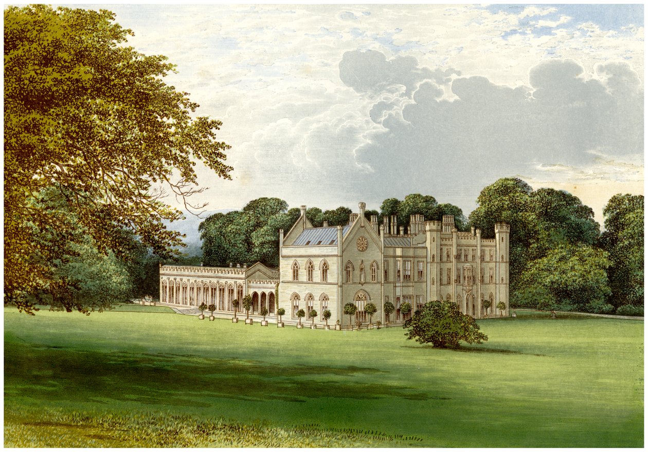 Wycombe修道院，白金汉郡，卡灵顿勋爵的住所，c1880 作者 不明