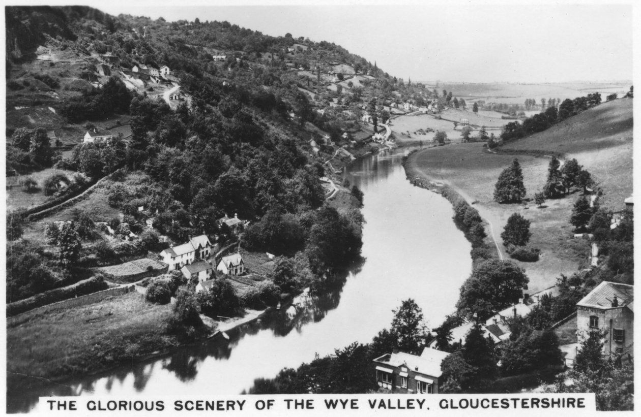格洛斯特郡怀谷（Wye Valley），1936年 作者 不明