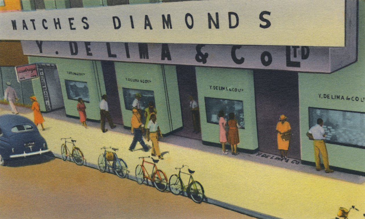 Y. De Lima＆Co. Ltd.，特立尼达总理旅行社，西班牙港，特立尼达，BWI，c1940年代。 作者 不明