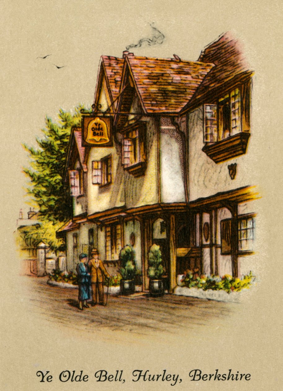 Ye Olde Bell，伯克希尔，赫尔利，1936年。 作者 不明