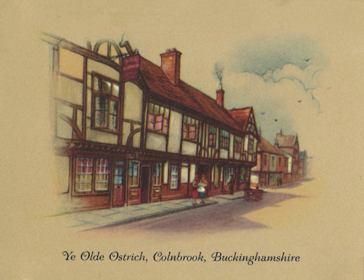 Ye Olde Ostrich Colnbrook，白金汉郡，1939年 作者 不明