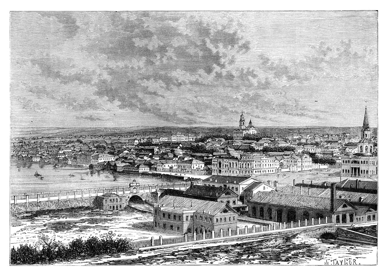 叶卡捷琳堡，俄罗斯，1895年 作者 不明