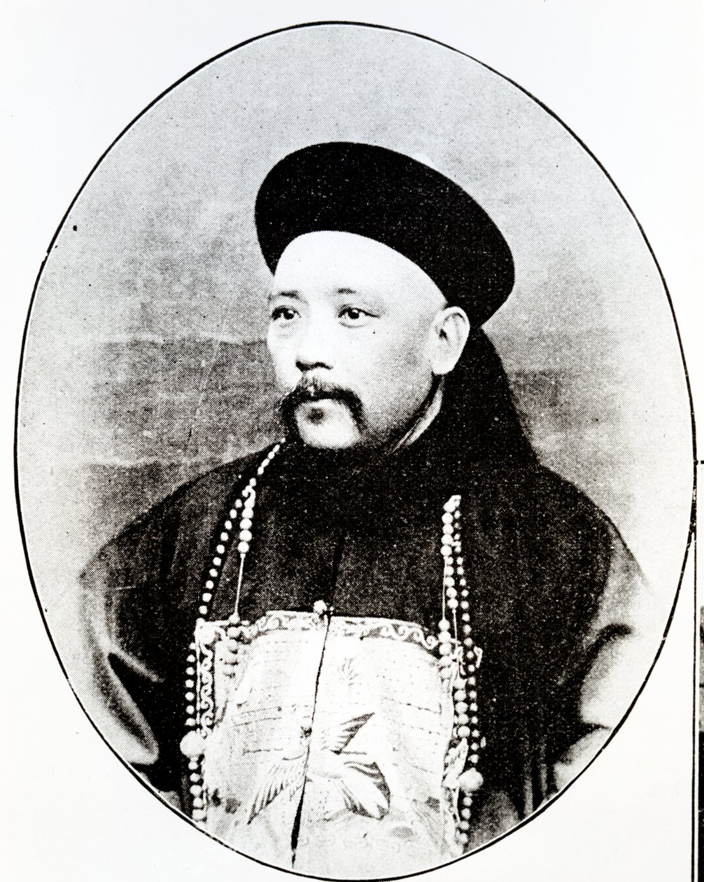 袁世凯任山东巡抚（1899-1902）（黑白照片）。 作者 不明