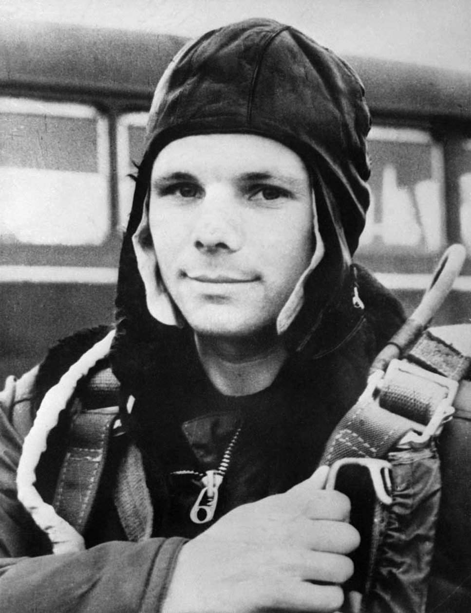 宇航员尤里·加加林（Yuri Gagarin），1961年 作者 不明