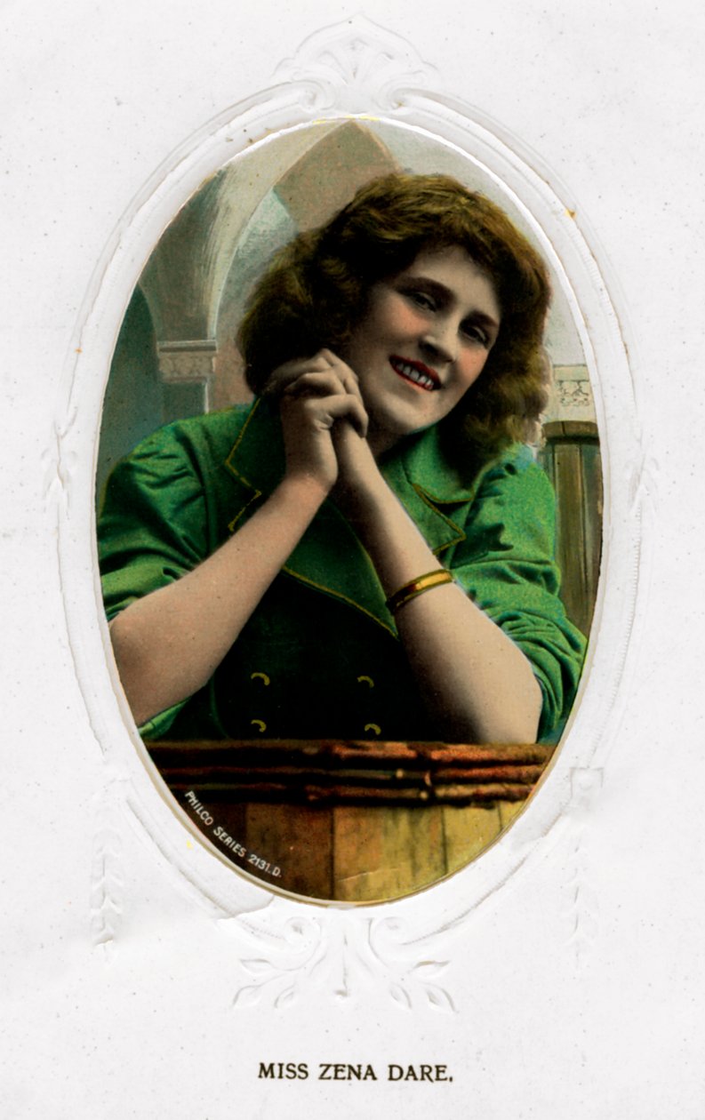 Zena Dare 1887-1975，英国女演员，二十世纪初 作者 不明