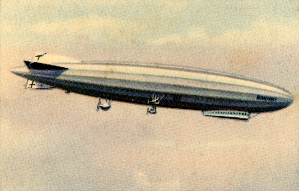 Zeppelin LZ 120 Bodensee，1919年，1932年。 作者 不明