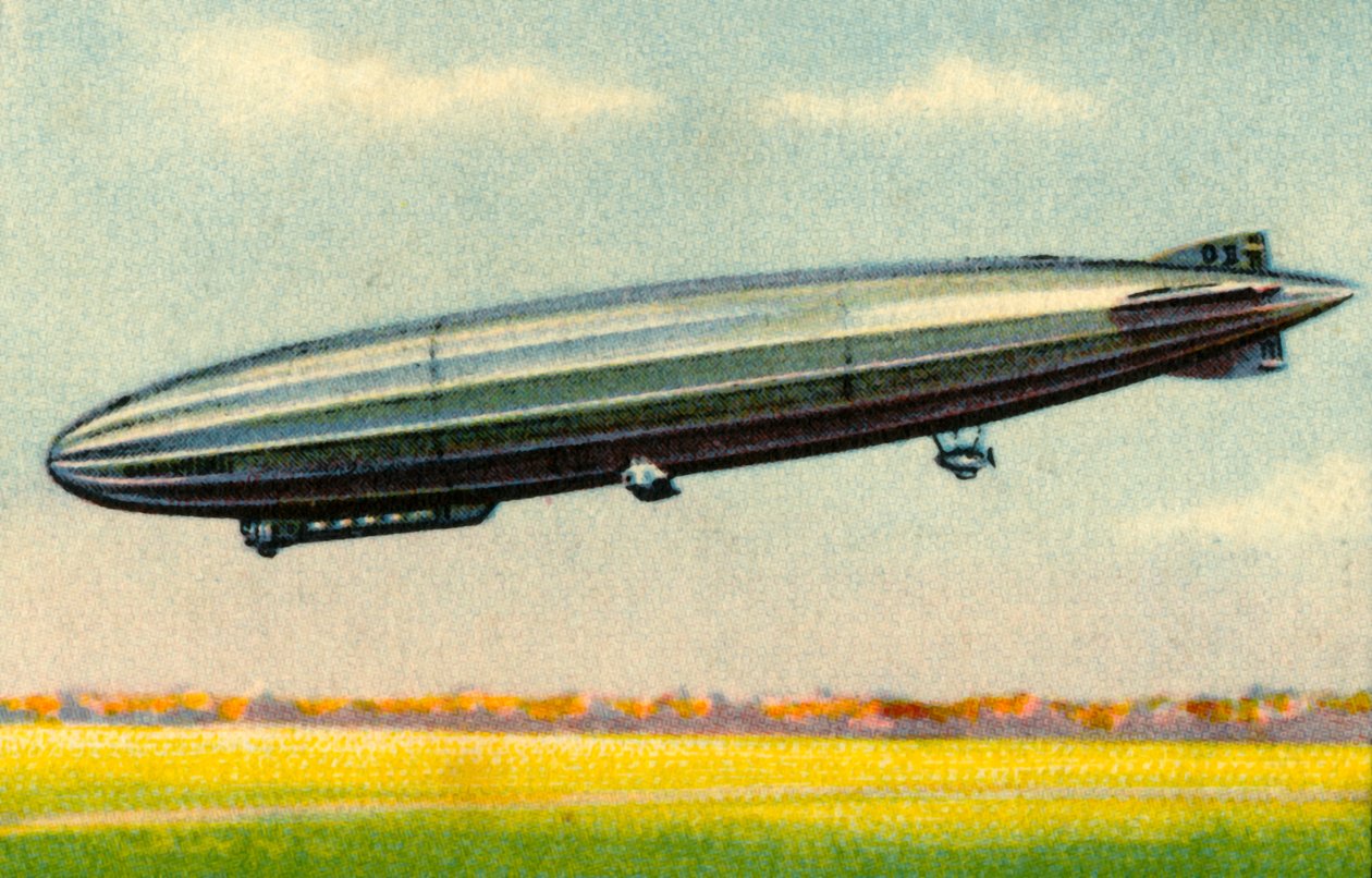 Zeppelin LZ 121 Nordstern，1919年，1932年。 作者 不明